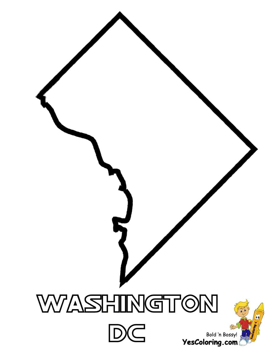 dc რუკის მონახაზი