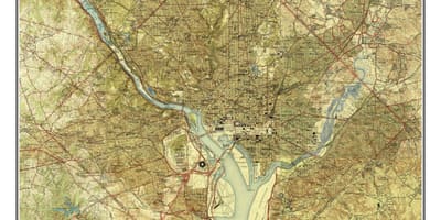 Dc ტოპოგრაფიული რუკა