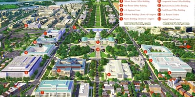 რუკა ვაშინგტონი 3d