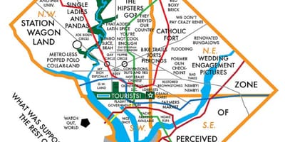 რუკა მაღაზია washington dc