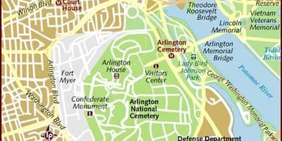 რუკა arlington washington dc