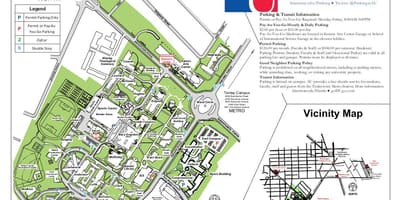 რუკა au campus