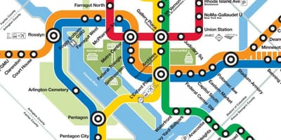 Dc ყვითელი ხაზი რუკა