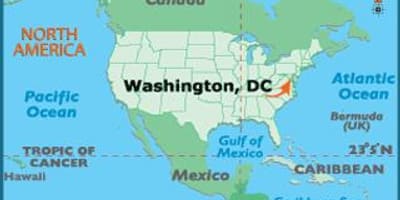 ვაშინგტონი მსოფლიო რუკა